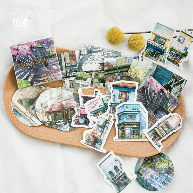 XINAHER 45 pcs/box Travel Landscape mini paper sticker package DIY diary decoration sticker album scrapbooking
XINAHER 45 pcs/box Travel Landscape mini paper sticker package DIY diary decoration sticker album scrapbooking