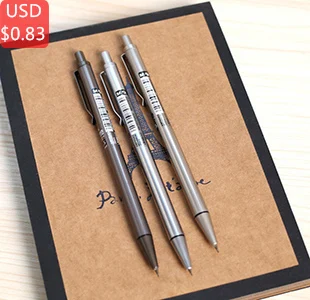 0,5 mm Ferro Metal-meccanico automatico matita scrittura disegno 