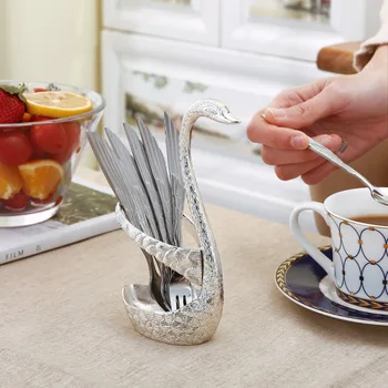 Stainless Steel Swan Dinnerware Set Wing Fruit Fork Coffee Spoon Holder Tableware Set Wedding Party Decorate Dropshipping
Stainless Steel Swan Dinnerware Set Wing Fruit Fork Coffee Spoon Holder Tableware Set Wedding Party Decorate Dropshipping