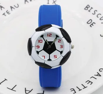 2017 Dropshipping Cute 3D Football Cartoon children watch for girls Rubber kids watches boys cheap blue Silicone Quartz WristWat
2017 Dropshipping Cute 3D Football Cartoon children watch for girls Rubber kids watches boys cheap blue Silicone Quartz WristWat