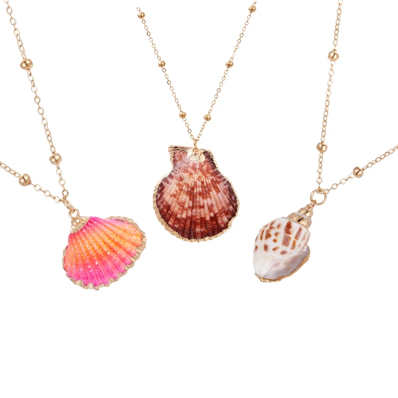 Boho Summer Ocean Conch Sea Shell Pendant Necklace for Women Girls Charming Choker Beach Necklaces Party Jewelry collares колье
Boho Summer Ocean Conch Sea Shell Pendant Necklace for Women Girls Charming Choker Beach Necklaces Party Jewelry collares колье