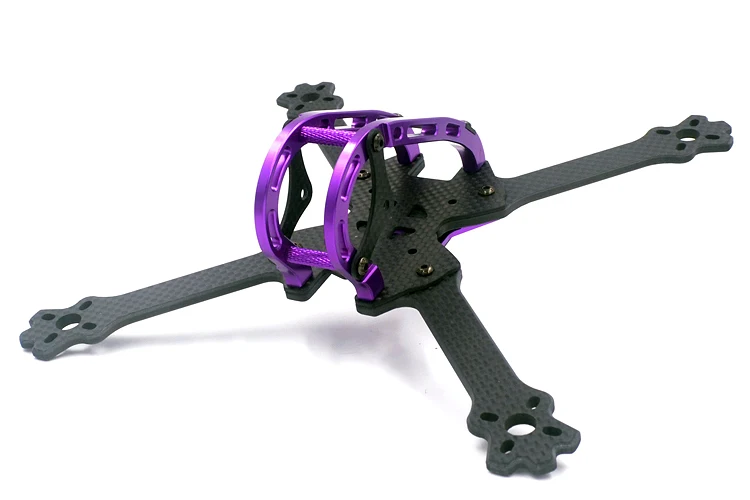 

Alfa-LX5 4mm Arm Thickness 3K Carbon Fiber Racing True X Frame Kit Quadcopter frame for DIY FPV racing mini RC drone kit