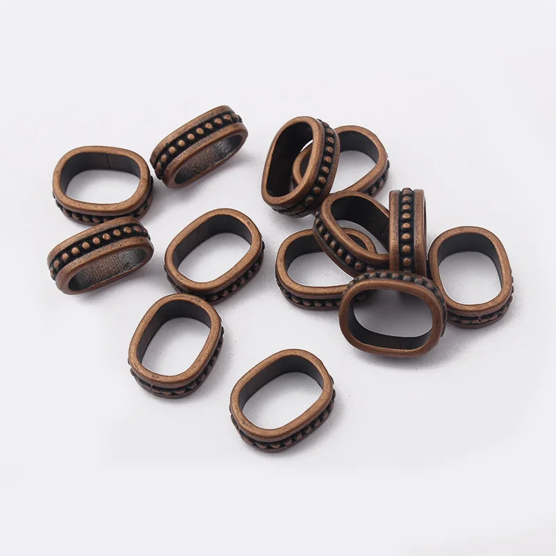 20pcs Antique Copper Small Dots Slider Spacer Beads 11x8mm For Licorice Leather Cord Jewelry Findings Accessories
20pcs Antique Copper Small Dots Slider Spacer Beads 11x8mm For Licorice Leather Cord Jewelry Findings Accessories