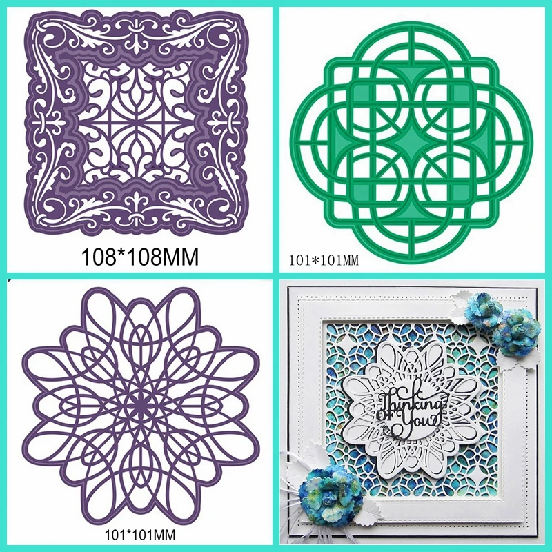 Mixed Classical Lace Frame" DIY Cutting Die Handicraft Embossing Stencil Decoration Stencil Scrapbooking Card Photo Making
Mixed Classical Lace Frame" DIY Cutting Die Handicraft Embossing Stencil Decoration Stencil Scrapbooking Card Photo Making