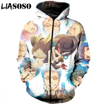 LIASOSO 2019 Winter New Men Women Fashion Sweatshirt 3D Print Anime Blue Exorcist Zipper Hoodie Long Sleeve Top Coat B184-20
LIASOSO 2019 Winter New Men Women Fashion Sweatshirt 3D Print Anime Blue Exorcist Zipper Hoodie Long Sleeve Top Coat B184-20