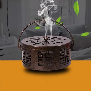 Creative Mosquito Incense Shelf Safe Mosquito-repellent Incense Metal Storage Box Retro Art Tray Box For Home Office Garden
Creative Mosquito Incense Shelf Safe Mosquito-repellent Incense Metal Storage Box Retro Art Tray Box For Home Office Garden