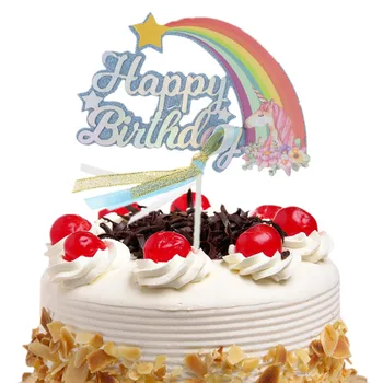 Unicorn Cake Toppers Flags Rainbow Cake Topper Stars Kids Happy Birthday Wedding Baby Shower Baking Party DIY Xmas 20pcs
Unicorn Cake Toppers Flags Rainbow Cake Topper Stars Kids Happy Birthday Wedding Baby Shower Baking Party DIY Xmas 20pcs