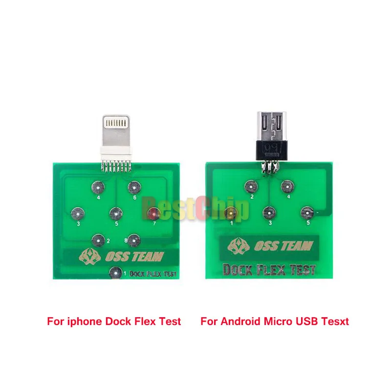2pcs/lot Charging Dock Flex Easy Test Board Tool 1pcs For iPhone 8 7 6 6S Plus 1pcs For Android Micro USB Smartphone Repair
2pcs/lot Charging Dock Flex Easy Test Board Tool 1pcs For iPhone 8 7 6 6S Plus 1pcs For Android Micro USB Smartphone Repair