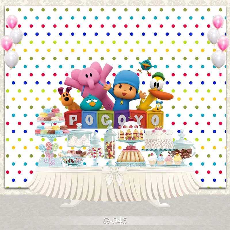 MEHOFOTO Cartoon Photography Backdrop Characters Pocoyo Birthday Party Baby Shower Children Photo Backgrounds
MEHOFOTO Cartoon Photography Backdrop Characters Pocoyo Birthday Party Baby Shower Children Photo Backgrounds