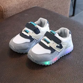 Kids Shoes With Light Boy Sneakers 2018 New Autumn Children Sport Led Girls Princess Shoes Net Breathable Baby Boys Sneaker
Kids Shoes With Light Boy Sneakers 2018 New Autumn Children Sport Led Girls Princess Shoes Net Breathable Baby Boys Sneaker