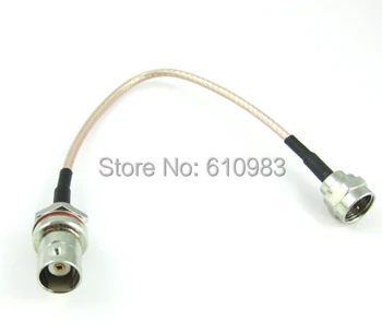 100 Pieces shipping by DHL Extension cable BNC female Jack bulkhead O-ring to F male Plug connector pigtail cable RG316 15CM
100 Pieces shipping by DHL Extension cable BNC female Jack bulkhead O-ring to F male Plug connector pigtail cable RG316 15CM