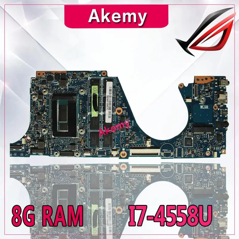 Akemy UX301LA Laptop motherboard for ASUS UX301LA UX301LAA UX301L UX301 Test original mainboard 8G RAM I7-4558U
Akemy UX301LA Laptop motherboard for ASUS UX301LA UX301LAA UX301L UX301 Test original mainboard 8G RAM I7-4558U