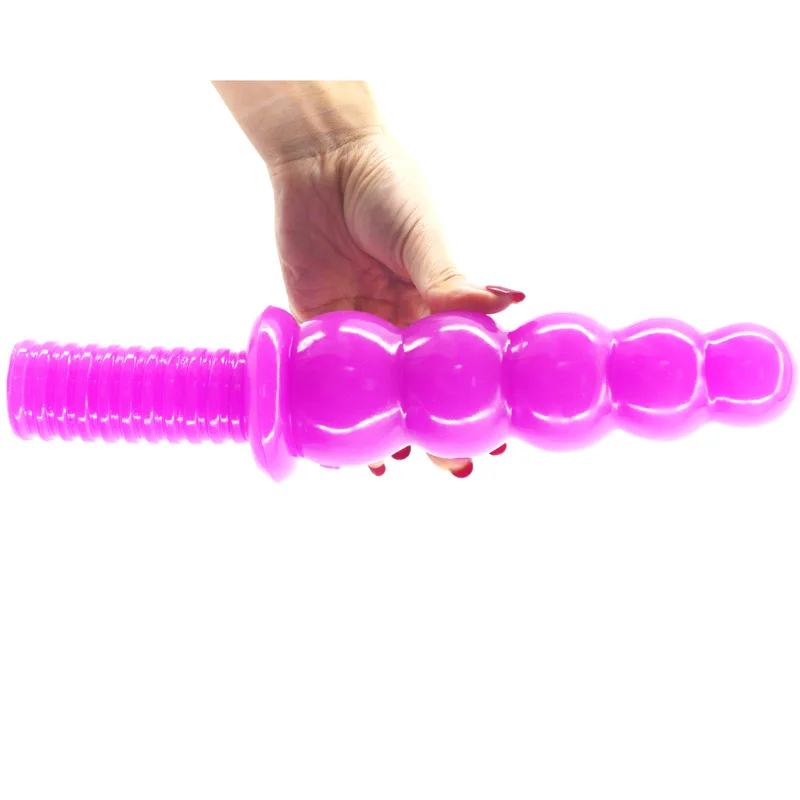 Anal Sex Toys Sexuales Anal Plugs Butt Plugs Huge Anal Dildo 30cm Long Butt Plug Beads with Handles Adult Toys 23