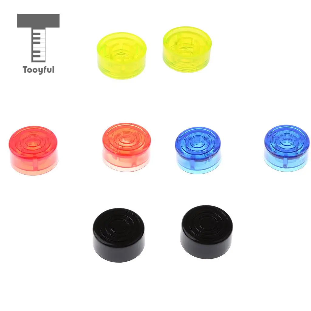 Tooyful 2pcs Guitar Effect Foot Nail Cap Protection Cap for Guitar Pedal Effect