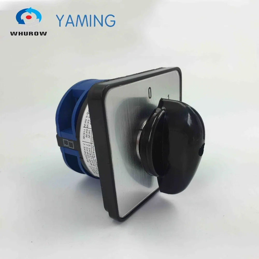 Electrical changeover cam rotary selector switch 660V 32A 1 pole 2 position on-off control switch Factory supplied
Electrical changeover cam rotary selector switch 660V 32A 1 pole 2 position on-off control switch Factory supplied