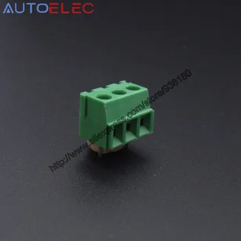 100Pcs PCB Screw Terminal Block Connector 3.5mm 2p 300V 10A brass connector instead of Phoenix Contact 
100Pcs PCB Screw Terminal Block Connector 3.5mm 2p 300V 10A brass connector instead of Phoenix Contact