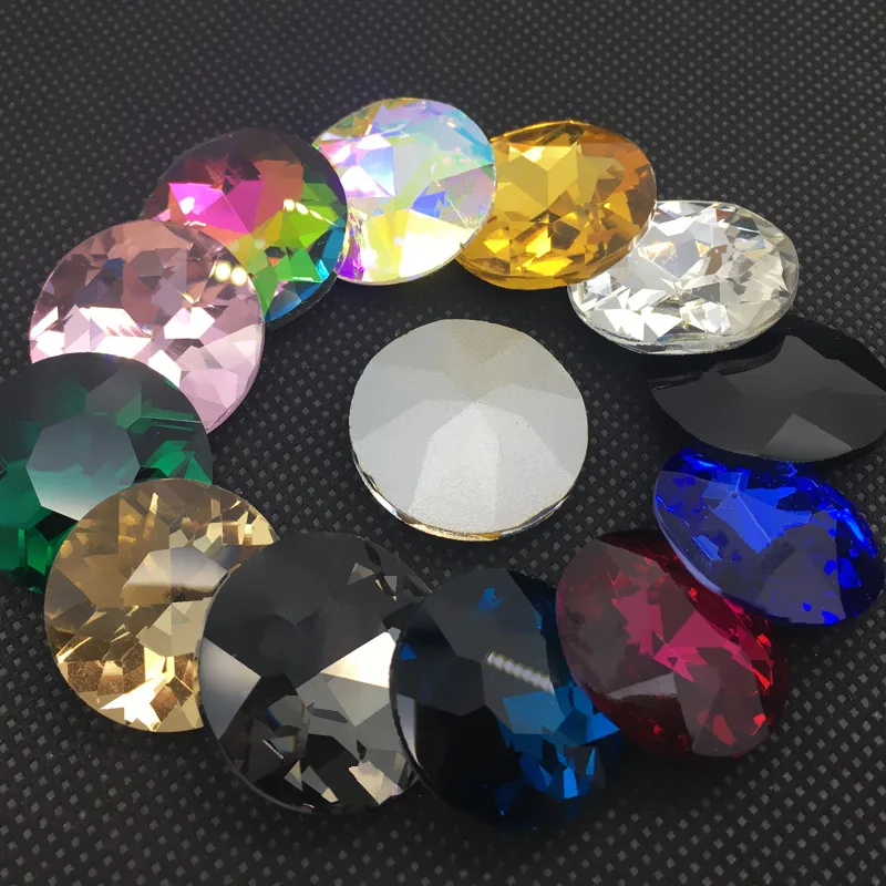 Link 1:8mm~27mm Round Pointback Strass Shiny Gems Crystal Flat Top BaoShiHua Stone For Jewelry Crafts
Link 1:8mm~27mm Round Pointback Strass Shiny Gems Crystal Flat Top BaoShiHua Stone For Jewelry Crafts