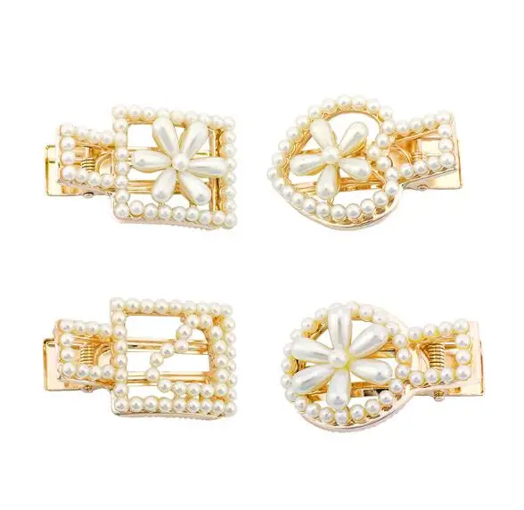 2019 Rhinestone Hairpins For Women Simulated Pearl Hair Clips Crab Hairgrip For Girls Barrettes Headwear Hair Pins Accessories
2019 Rhinestone Hairpins For Women Simulated Pearl Hair Clips Crab Hairgrip For Girls Barrettes Headwear Hair Pins Accessories