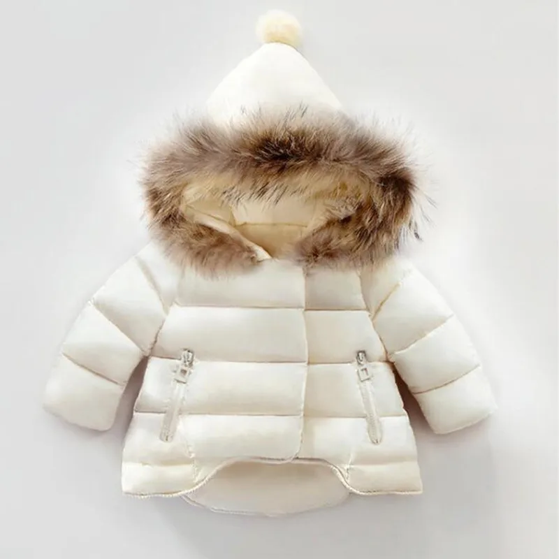 Girls Winter Coat 2018 New Winter Baby Girls Parkas Winter Jacket for Girls Solid Color Baby jacket Fur Hooded Kids Outerwear
Girls Winter Coat 2018 New Winter Baby Girls Parkas Winter Jacket for Girls Solid Color Baby jacket Fur Hooded Kids Outerwear