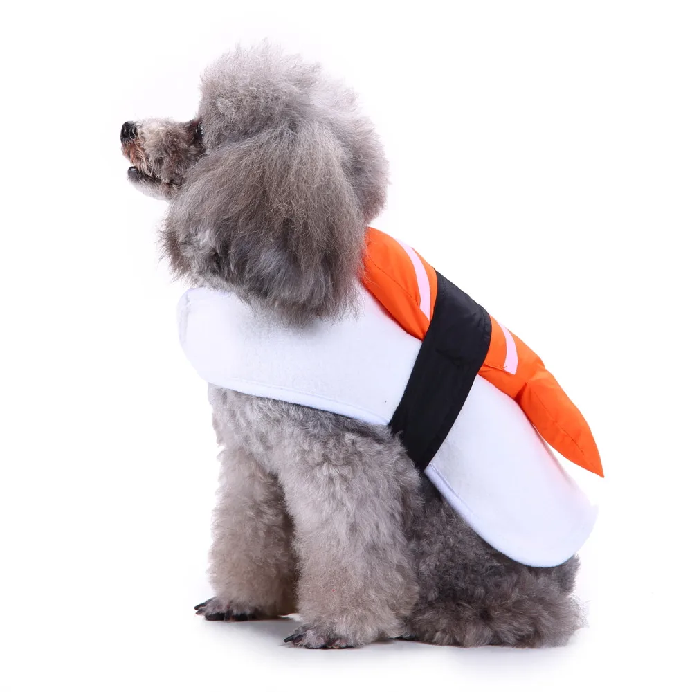 Transer Ropa Perro Polyester Costume Company Sushi Pet Costume Dress Up Clothes Manteau Chien 18 Dec5
Transer Ropa Perro Polyester Costume Company Sushi Pet Costume Dress Up Clothes Manteau Chien 18 Dec5