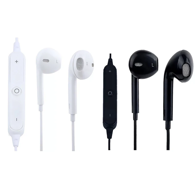 Wholesale Black White S6 Bluetooth V4.1 In-Ear Wireless Stereo Sound Earphone for Phone Call Playing Game Music Equipment
Wholesale Black White S6 Bluetooth V4.1 In-Ear Wireless Stereo Sound Earphone for Phone Call Playing Game Music Equipment