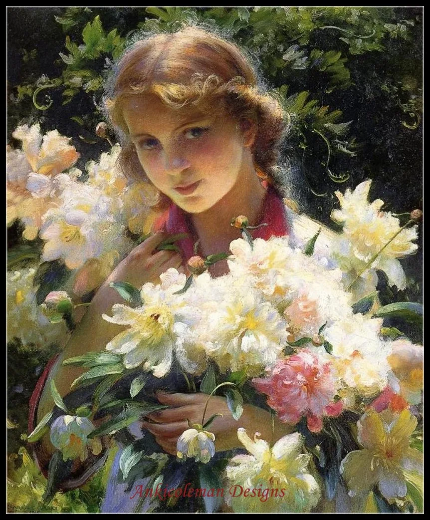 Needlework for embroidery DIY French DMC High Quality - Counted Cross Stitch Kits 14 ct Oil painting - Peonies
Needlework for embroidery DIY French DMC High Quality - Counted Cross Stitch Kits 14 ct Oil painting - Peonies