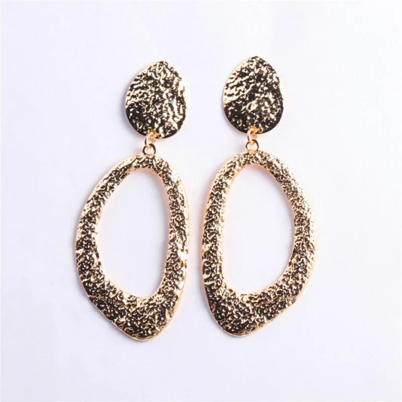 EC369 Korean European and AmericanBig Gold Earrings metal Exaggerated Water Aroplets ear nail Punk Style Charming Earring
EC369 Korean European and AmericanBig Gold Earrings metal Exaggerated Water Aroplets ear nail Punk Style Charming Earring