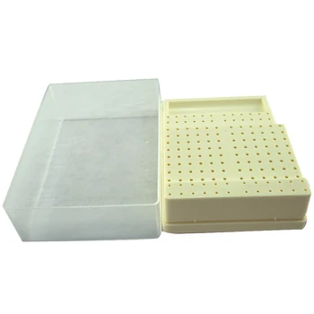 168 Burs RA - FG Dental Bur Block Holder Station with Lid - Plastic Holds Dental Dentist Tools
168 Burs RA - FG Dental Bur Block Holder Station with Lid - Plastic Holds Dental Dentist Tools