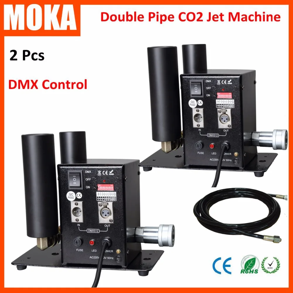 2pcs/lot co2 jet machine Two Tube CO2 Jet Blaster Spray 8-10M for Stage,DJ,Nightclub
2pcs/lot co2 jet machine Two Tube CO2 Jet Blaster Spray 8-10M for Stage,DJ,Nightclub