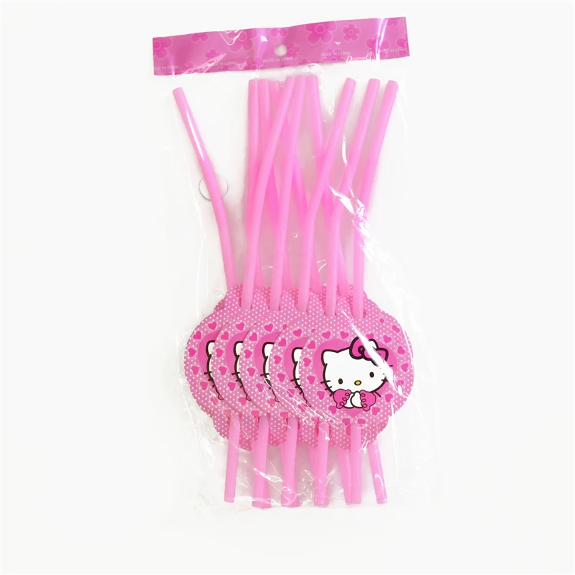 10pcs/lot Disposable Straw Hello Kitty Kids Birthday party supply event party supplies party Decoration Set
10pcs/lot Disposable Straw Hello Kitty Kids Birthday party supply event party supplies party Decoration Set