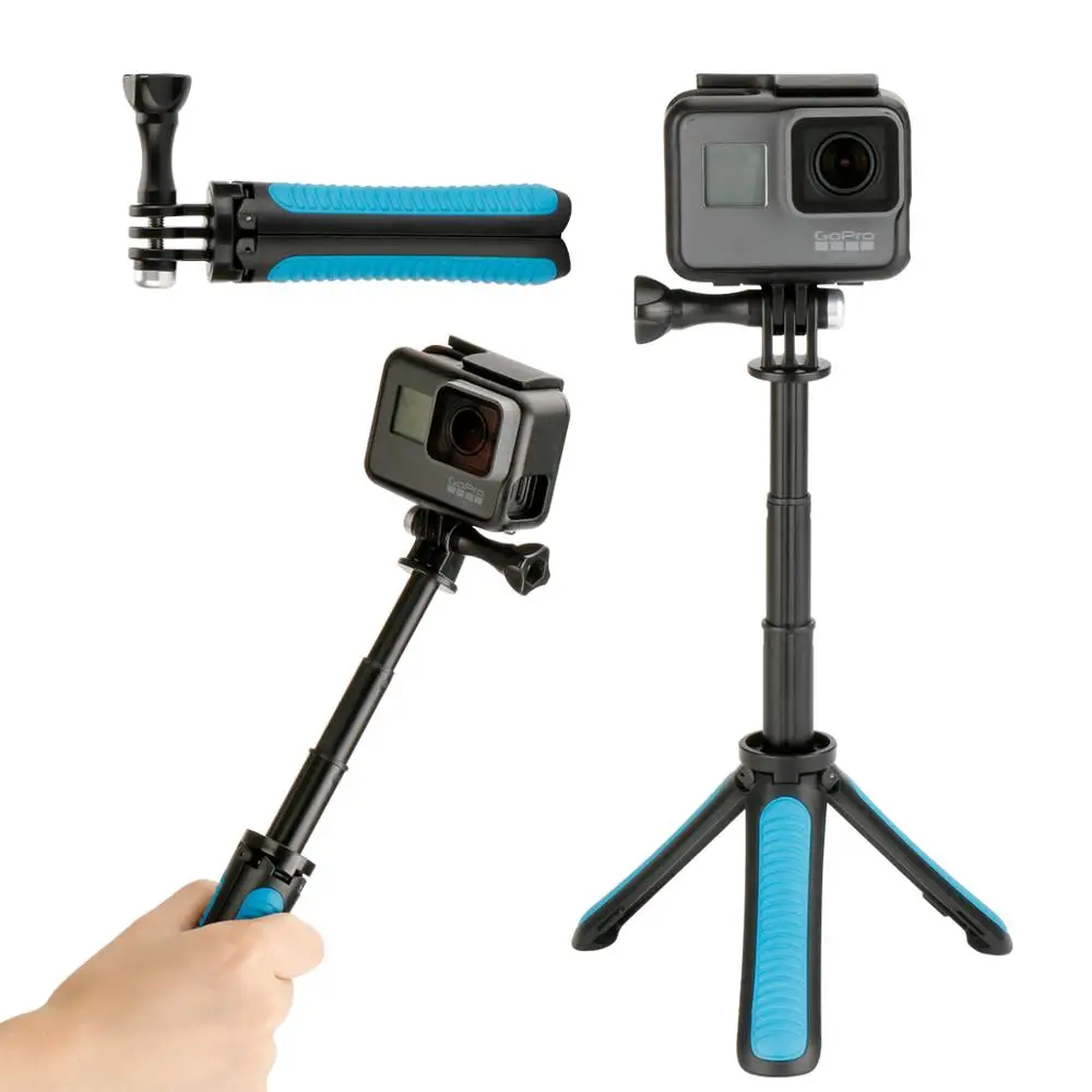Gopro Tripod Selfie Stick Handheld Metal Extendable 2 in 1 Monopod for Gopro Hero 6 5 4 3 SJCAM Xiaomi YI 4 k
Gopro Tripod Selfie Stick Handheld Metal Extendable 2 in 1 Monopod for Gopro Hero 6 5 4 3 SJCAM Xiaomi YI 4 k