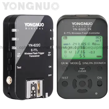 Yongnuo YN622CKIT YN-622C Kit TTL Wireless Flash Transceiver Trigger Single YN622C + YN-622C-TX Controll
Yongnuo YN622CKIT YN-622C Kit TTL Wireless Flash Transceiver Trigger Single YN622C + YN-622C-TX Controll