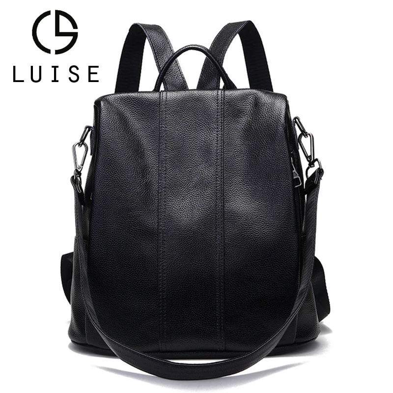High Quality 2019 New Fashion Soft Genuine Leather Backpack Women Famous Ladies Backpacks For Teenage Girls Casual School Bag
High Quality 2019 New Fashion Soft Genuine Leather Backpack Women Famous Ladies Backpacks For Teenage Girls Casual School Bag