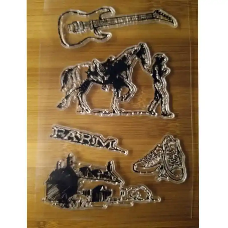 Transparent Clear Stamps Farm horse for Scrapbooking DIY Silicone Seal Photo Album Decor Embossing Folder Template
Transparent Clear Stamps Farm horse for Scrapbooking DIY Silicone Seal Photo Album Decor Embossing Folder Template