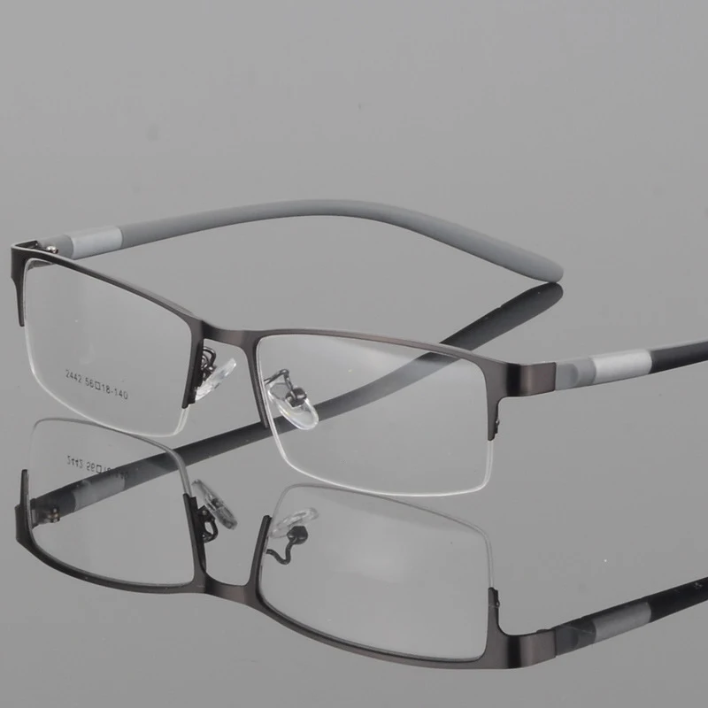 Fashion Men Eyeglasses Frame Ultra Light-weighted Flexible IP Electronic Plating Metal Material Rim Glasses
Fashion Men Eyeglasses Frame Ultra Light-weighted Flexible IP Electronic Plating Metal Material Rim Glasses