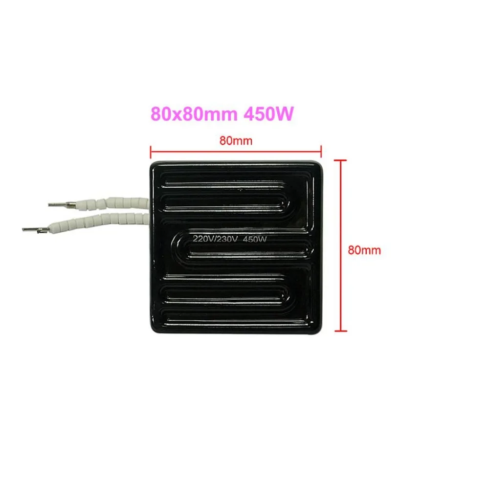 1pc 450W Infrared bottom ceramic 80*80mm IR heating plate for BGA rework station IR6000 IR6500 IR-PRO-SC soldering machine kits
1pc 450W Infrared bottom ceramic 80*80mm IR heating plate for BGA rework station IR6000 IR6500 IR-PRO-SC soldering machine kits