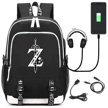 The Legend of Zelda Cartoon laptop backpack USB bagpack for women Men Shoulders Bag for boy School Bags girls Male Travel Mochil
The Legend of Zelda Cartoon laptop backpack USB bagpack for women Men Shoulders Bag for boy School Bags girls Male Travel Mochil