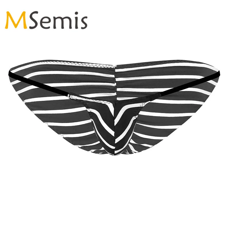 Mens Swimwear Swimsuit Lingerie Mini Bikini Thong Underwear for Swimming Low Rise Stripes Pattern Bulge Pouch Stretchy Panties
Mens Swimwear Swimsuit Lingerie Mini Bikini Thong Underwear for Swimming Low Rise Stripes Pattern Bulge Pouch Stretchy Panties
