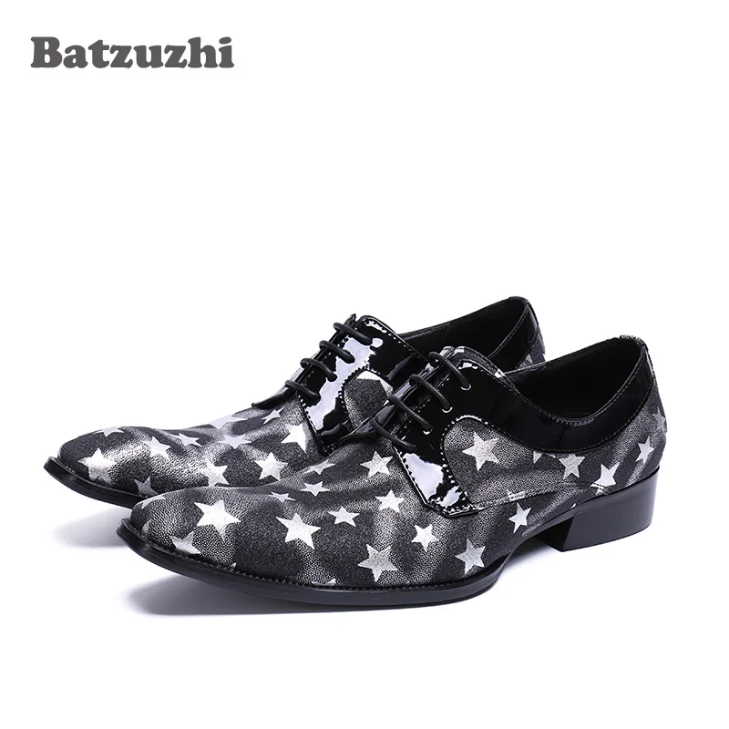 2018 New Arrival Men Shoes Zapatos Hombre POP Fashion Black Genuine Leather Men Dress Shoes Stars Leather Business Shoes Men
2018 New Arrival Men Shoes Zapatos Hombre POP Fashion Black Genuine Leather Men Dress Shoes Stars Leather Business Shoes Men