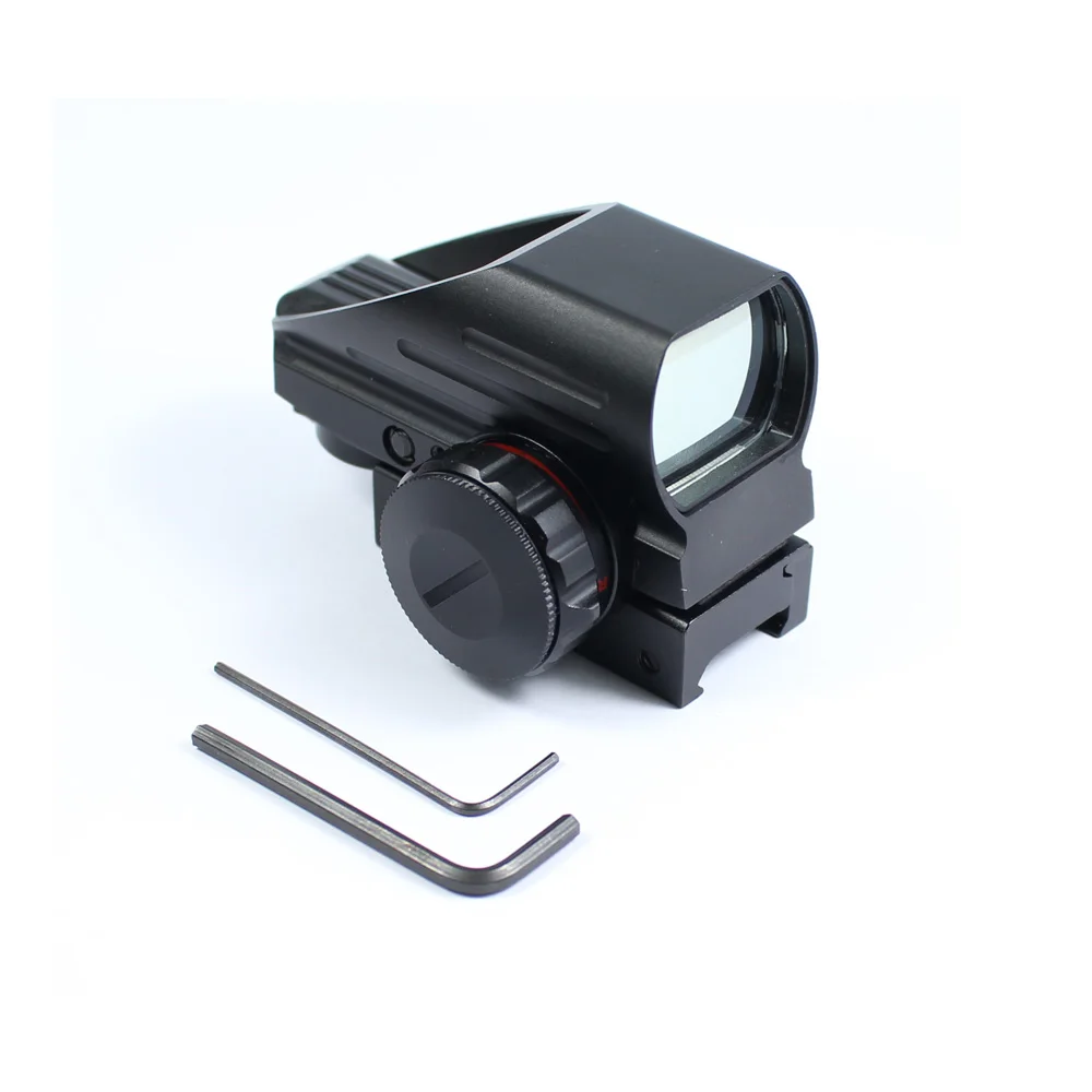 Tactical Reflex Red Green Laser 4 Reticle Holographic Projected Dot Sight Hunting Scope Airgun Rifle sight Rail Mount 20mm
Tactical Reflex Red Green Laser 4 Reticle Holographic Projected Dot Sight Hunting Scope Airgun Rifle sight Rail Mount 20mm