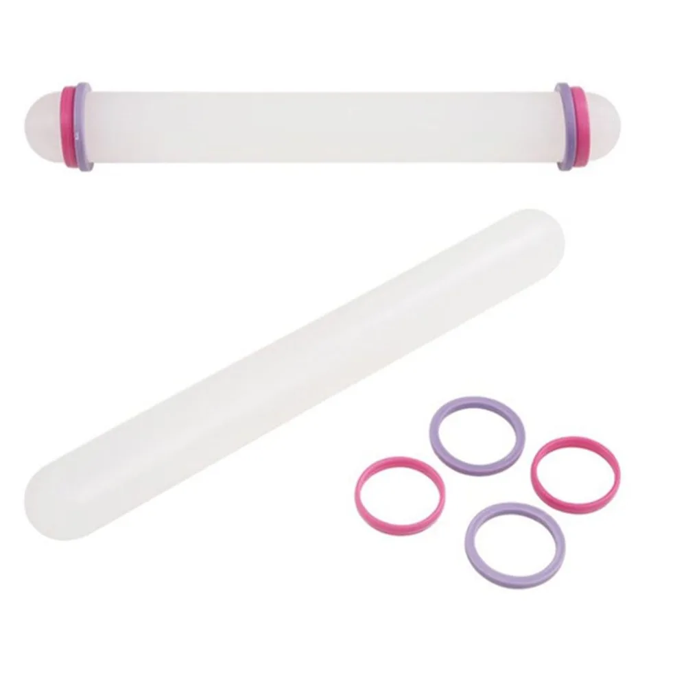 White 23cm Rolling Pin Non-stick Glide fondant Fondant Cake Dough Roller Decorating Cake Roller crafts Baking cooking Tool Brand
White 23cm Rolling Pin Non-stick Glide fondant Fondant Cake Dough Roller Decorating Cake Roller crafts Baking cooking Tool Brand