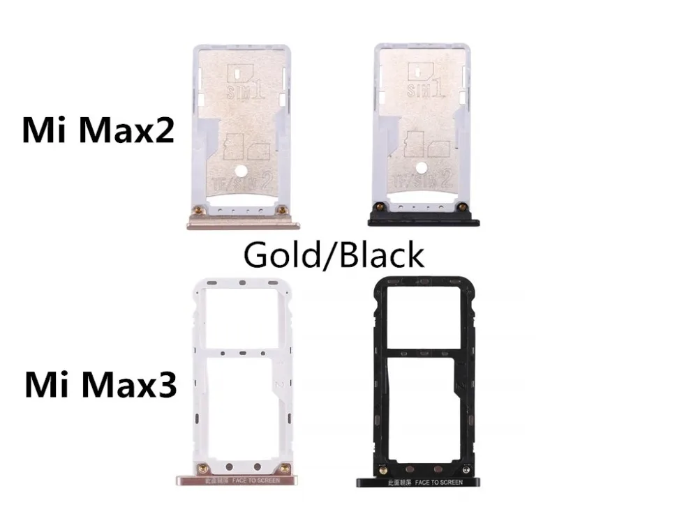 1PC New SIM Card Tray for Xiaomi Mi Max 2 3 Sim Card Tray TF Card Tray Slot Holder Adapter Replacement Part
1PC New SIM Card Tray for Xiaomi Mi Max 2 3 Sim Card Tray TF Card Tray Slot Holder Adapter Replacement Part