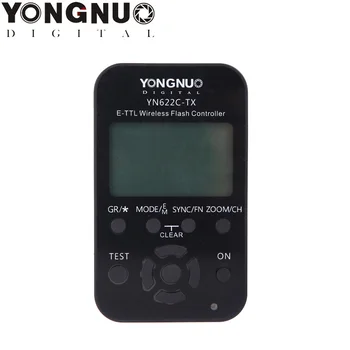 YONGNUO YN-622C-TX LCD Flash Transmitter for YN-622C Trigger for Canon DSLR Cameras
YONGNUO YN-622C-TX LCD Flash Transmitter for YN-622C Trigger for Canon DSLR Cameras