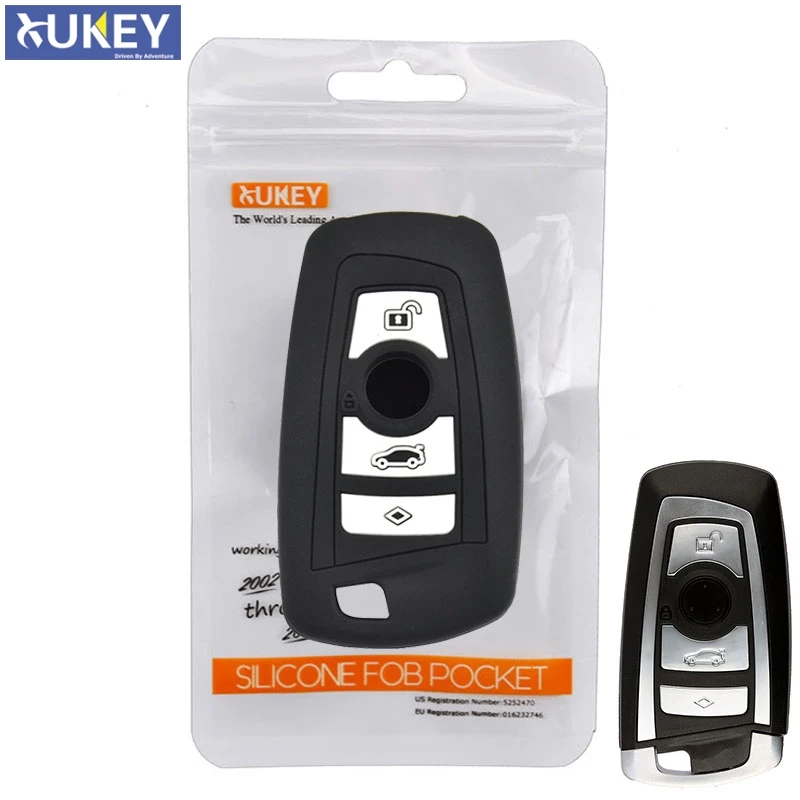 For BMW F10 F20 F30 Z4 X1 X3 X4 M1 M2 M3 E90 1 2 3 5 7 SERIES Silicone Remote Key Case Fob Shell Cover 2013-2016
For BMW F10 F20 F30 Z4 X1 X3 X4 M1 M2 M3 E90 1 2 3 5 7 SERIES Silicone Remote Key Case Fob Shell Cover 2013-2016