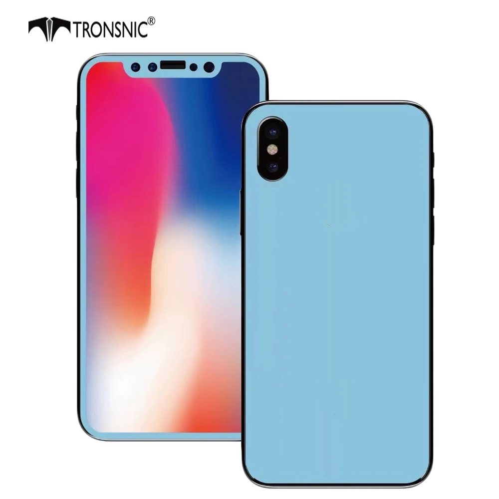 Tronsnic Tempered Glass Screen Protector for iPhone X 3D Scratch Proof Tempered Glass Film Shiny Powder Front Glass Back Cover X
Tronsnic Tempered Glass Screen Protector for iPhone X 3D Scratch Proof Tempered Glass Film Shiny Powder Front Glass Back Cover X