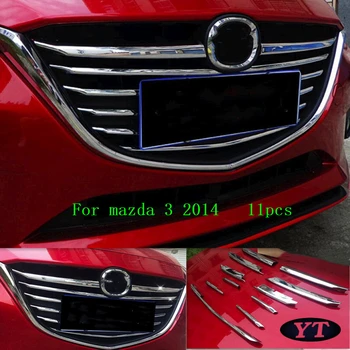 Front grille trims for Mazda 3 Axela 2014 2015,Type A ,11pcs/set ,auto accessories
Front grille trims for Mazda 3 Axela 2014 2015,Type A ,11pcs/set ,auto accessories