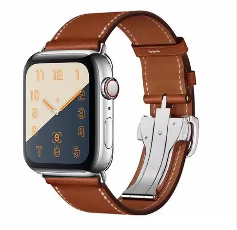 Series 4 3 2 1 Genuine Leather Loop For Apple Watch band Single Tour Deployment Buckle strap for iwatch 38mm 42mm 40mm 44mm
Series 4 3 2 1 Genuine Leather Loop For Apple Watch band Single Tour Deployment Buckle strap for iwatch 38mm 42mm 40mm 44mm