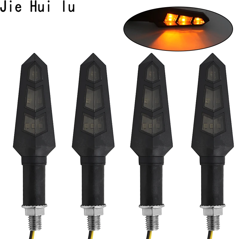 12V Universal Motorcycle Bike 6 LED Turn Signal Blinker Light Indicators Amber 1Pcs
12V Universal Motorcycle Bike 6 LED Turn Signal Blinker Light Indicators Amber 1Pcs