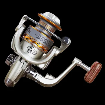 WALK FISH 2019 New Fishing coil Wooden handshake 12+1BB Spinning Fishing Reel Professional Metal Left/Right Hand Fishing Reel
WALK FISH 2019 New Fishing coil Wooden handshake 12+1BB Spinning Fishing Reel Professional Metal Left/Right Hand Fishing Reel