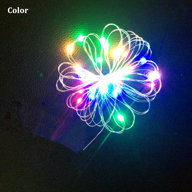 Christmas Decoration Light 2M 3M 4M 5M 10M Copper Wire LED String Wedding Garland Lamps Tree Ornaments Decor | Дом и сад